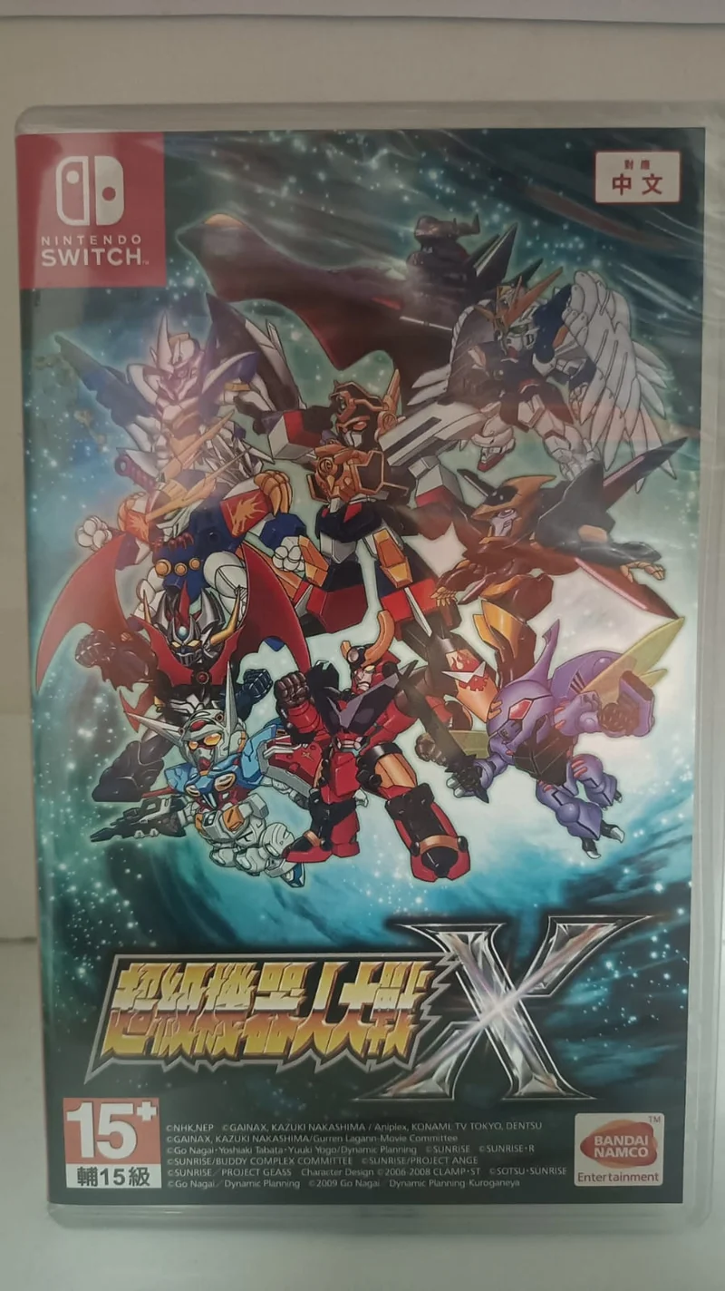 Super Robot Wars X Nintendo Switch Edizione Asiatica [Con Sottotitoli in Inglese]