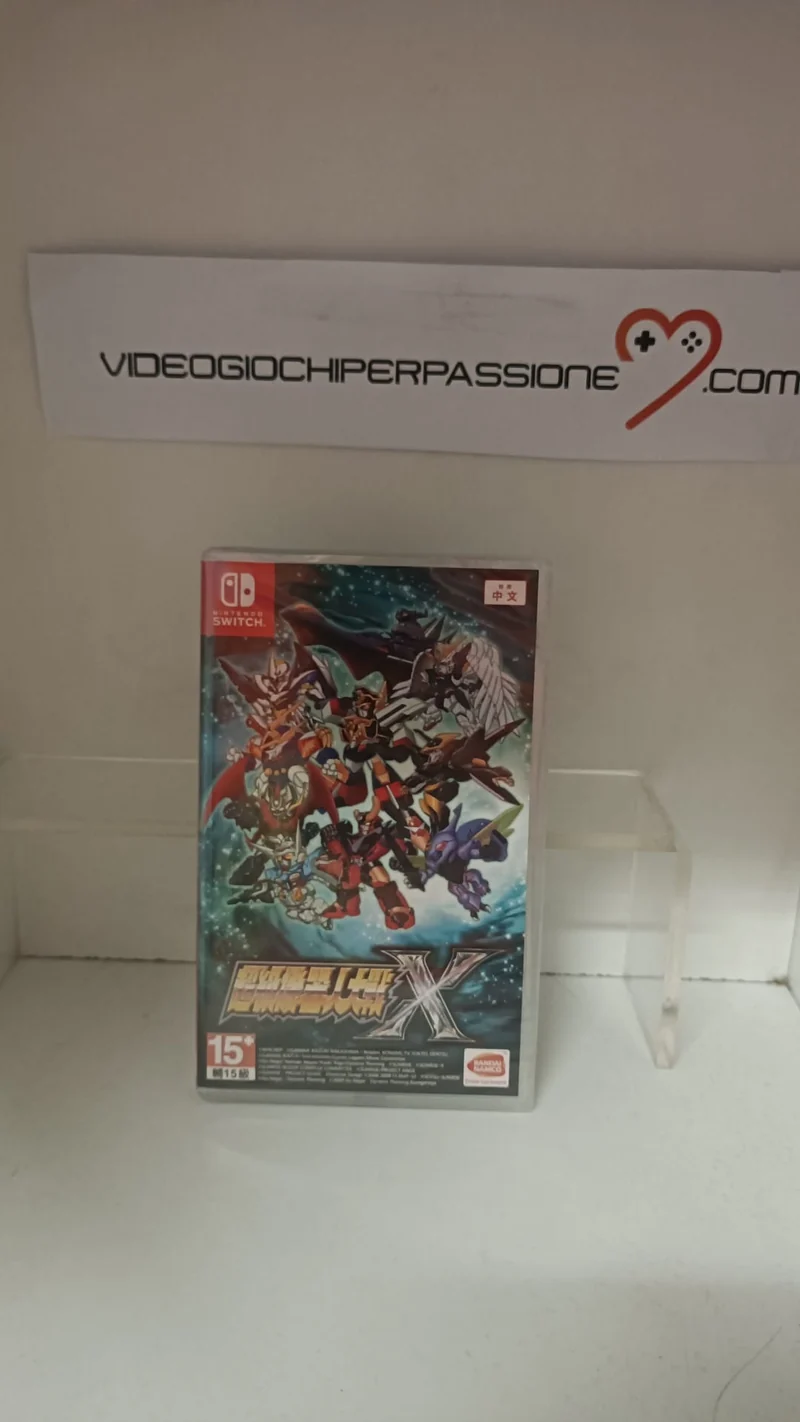 Super Robot Wars X Nintendo Switch Edizione Asiatica [Con Sottotitoli in Inglese]