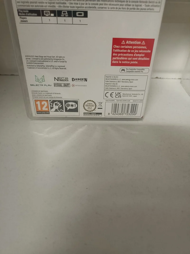 Ultra Age Nintendo Switch Edizione Europea