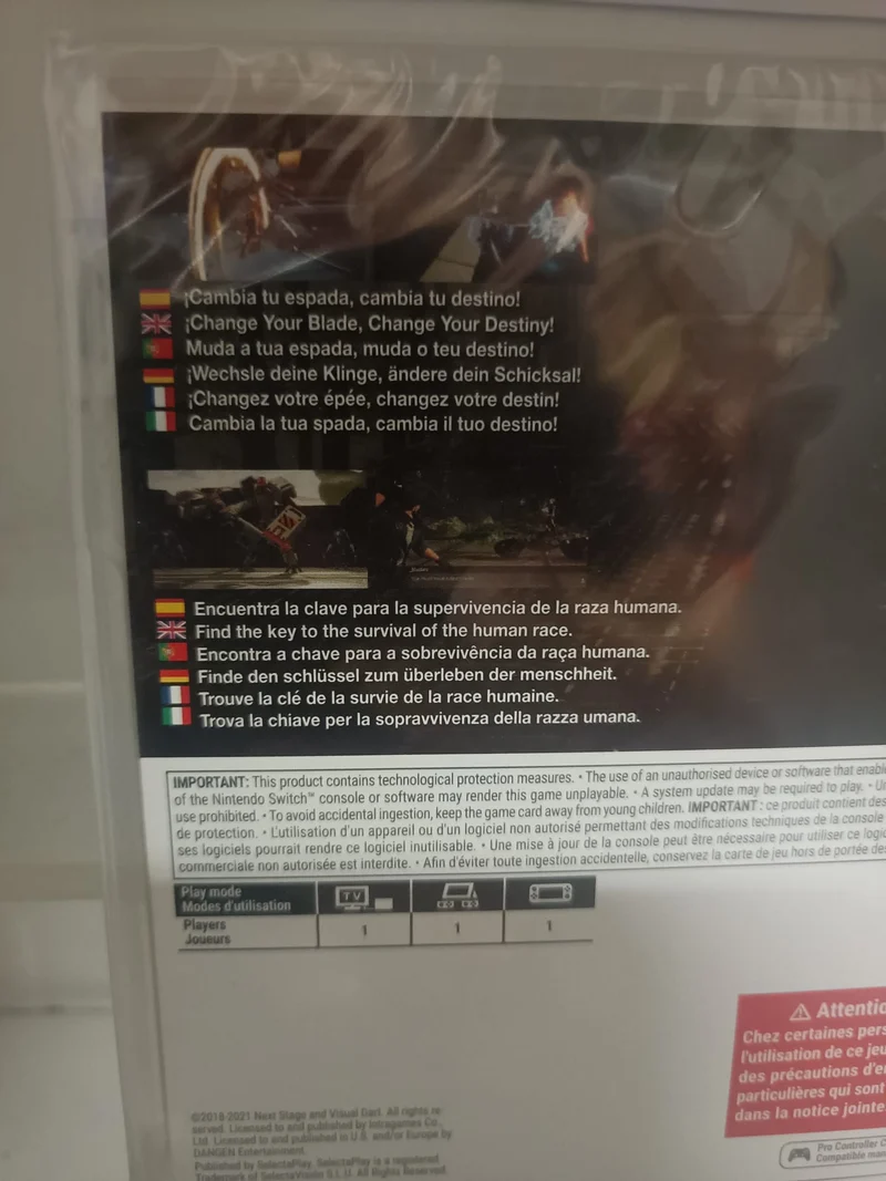 Ultra Age Nintendo Switch Edizione Europea