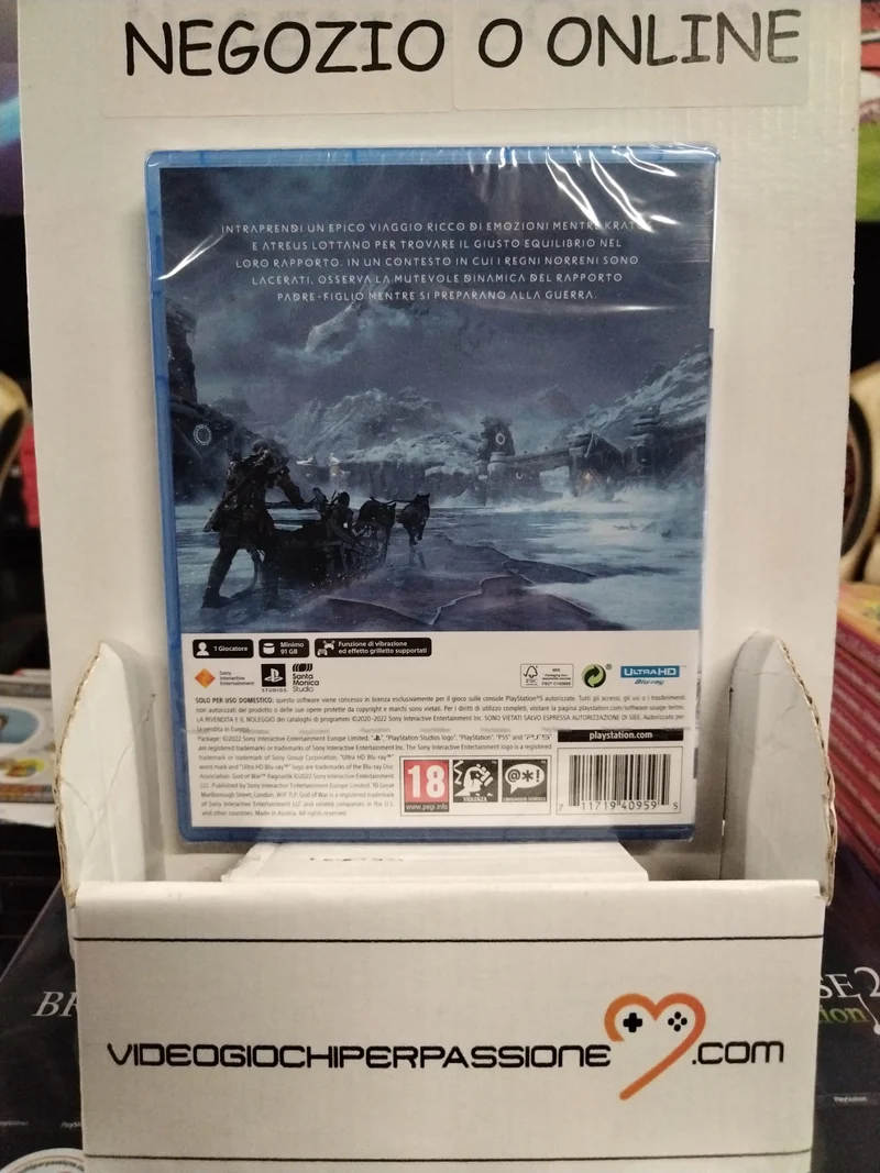 God of War: Ragnarok Playstation 5 Edizione ITALIANA