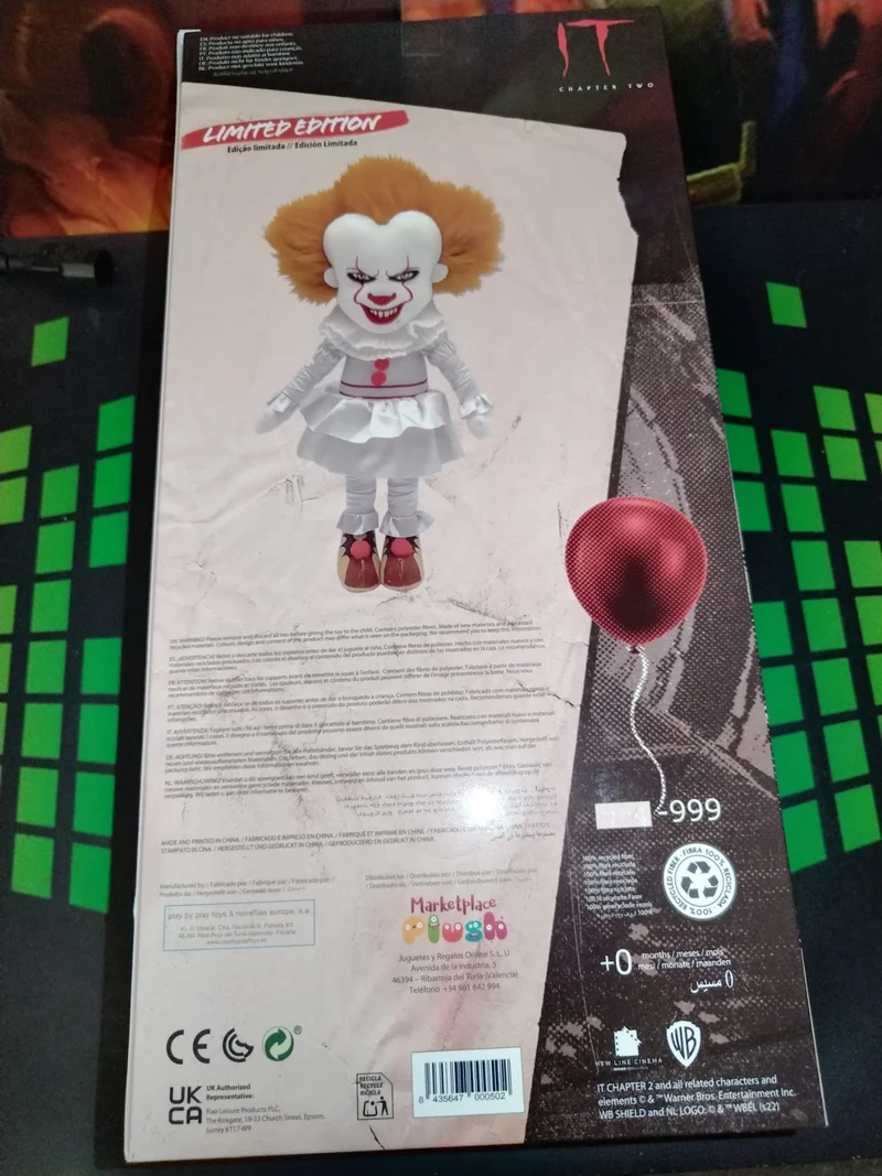 PELUCHE PENNY WISE - IT -LIMITED EDITION -