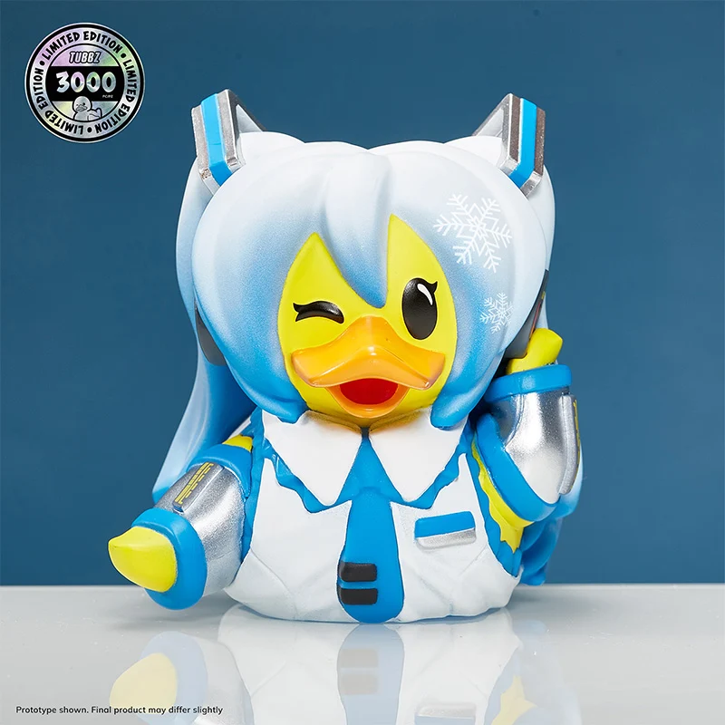 Hatsune Miku Snow Miku TUBBZ Cosplaying Duck da collezione