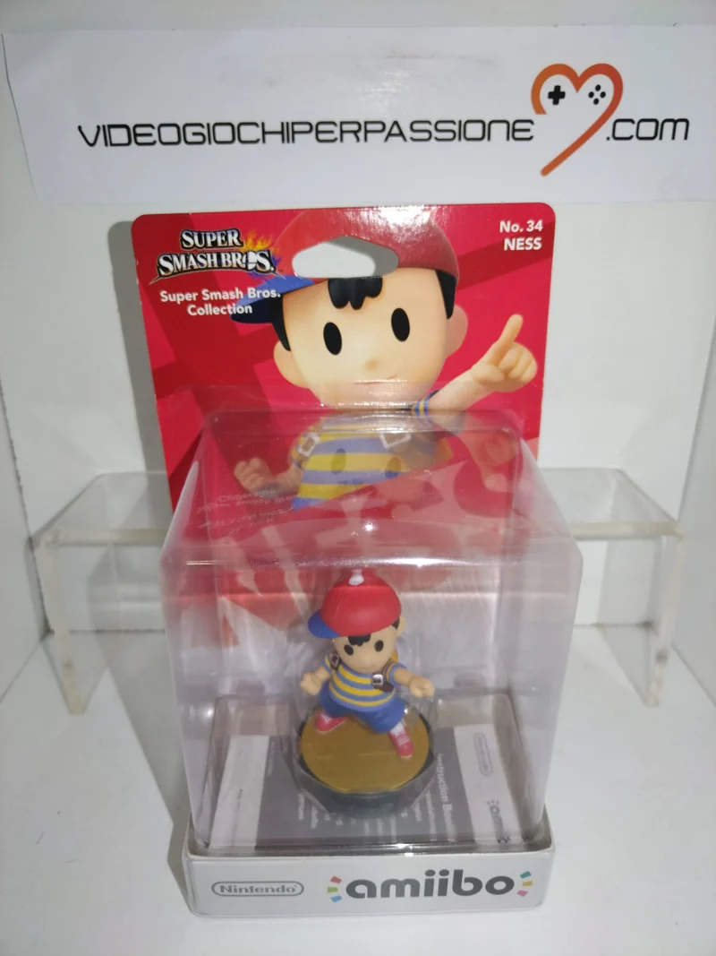 AMIIBO SUPER SMASH BROS N.34 NESS