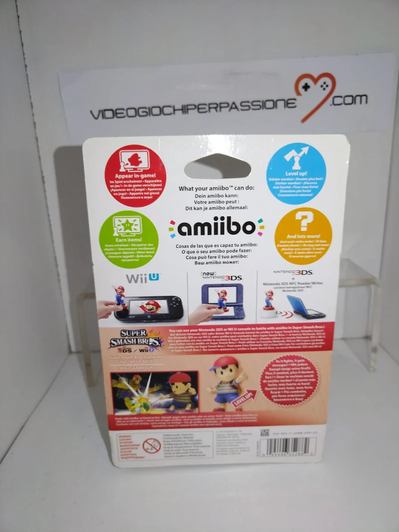 AMIIBO SUPER SMASH BROS N.34 NESS