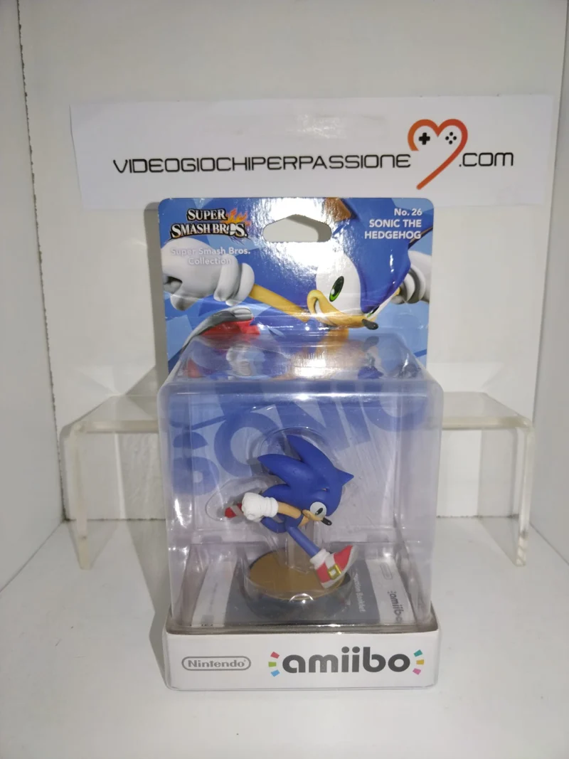 AMIIBO SONIC THE HEDGEHOG N.26