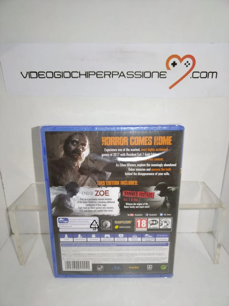 Resident Evil 7 Biohazard Gold Edition PS4-VR, compatibile (versione europea)