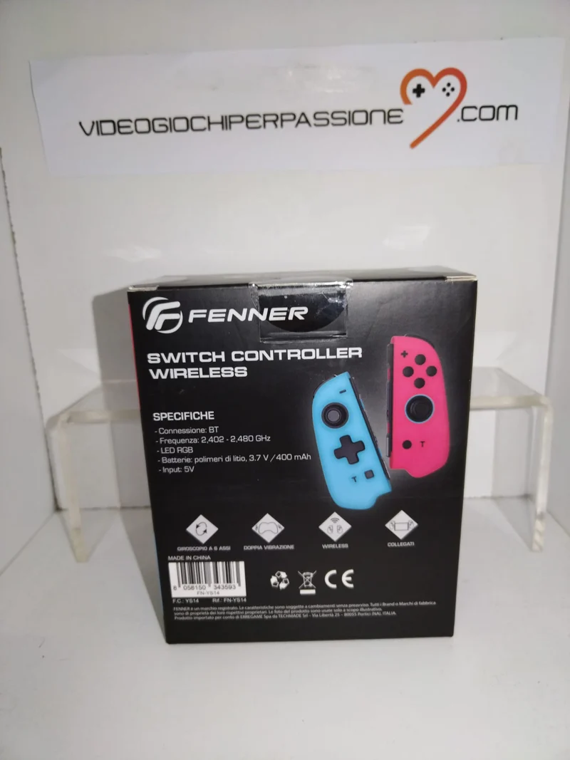 Switch FENNER Tech Controller JoyCon Wireless
