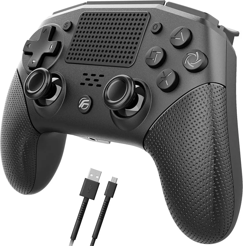 Controller per Ps4 (V2) PS4/Pro/Slim/PC/Steam PROGRAMMABILE, Joypad Wireless