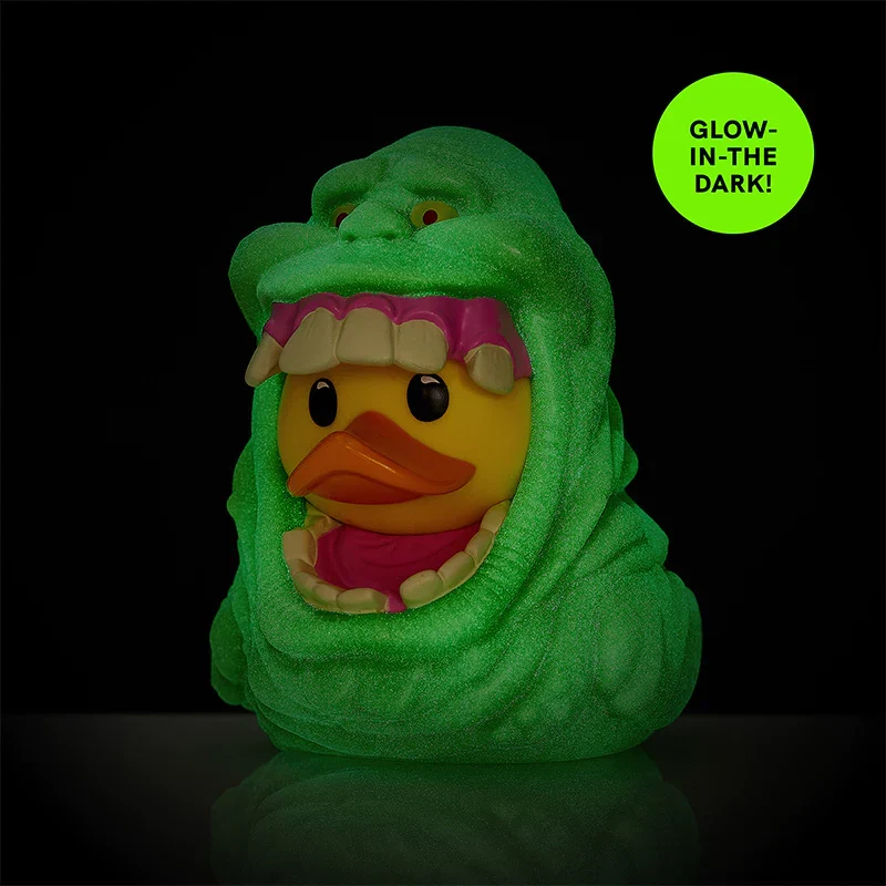 GHOSTBUSTERS SLIMER GLOW-IN-THE-DARK TUBBZ COSPLAYING DUCK COLLECTIBLE