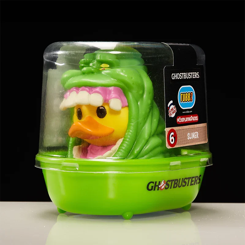 GHOSTBUSTERS SLIMER GLOW-IN-THE-DARK TUBBZ COSPLAYING DUCK COLLECTIBLE