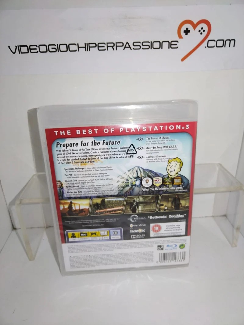 Fallout 3 Game Of The Year Edition Playstation 3 [PS3] VERSIONE INGLESE