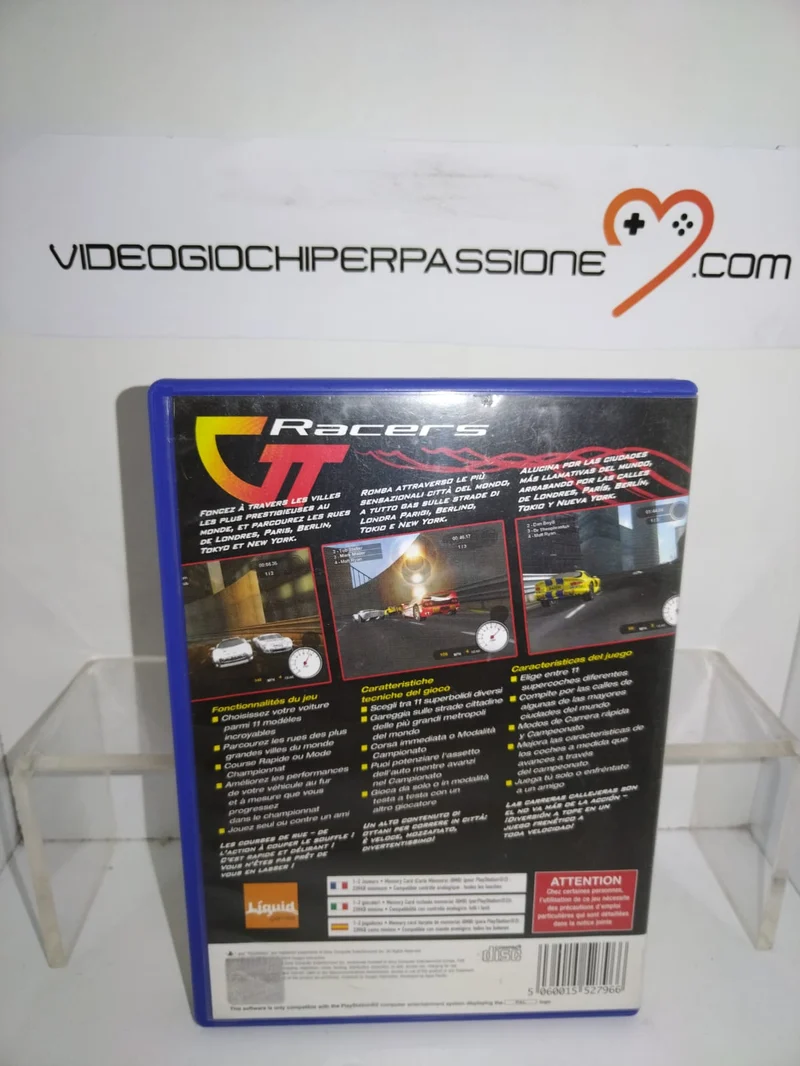 GT RACERS PS2 (usato)(versione europea)