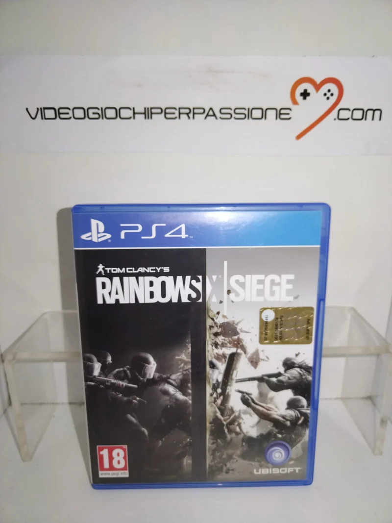 TOM CLANCY'S RAINBOW SIX SIEGE PS4 (usato)(versione italiana)