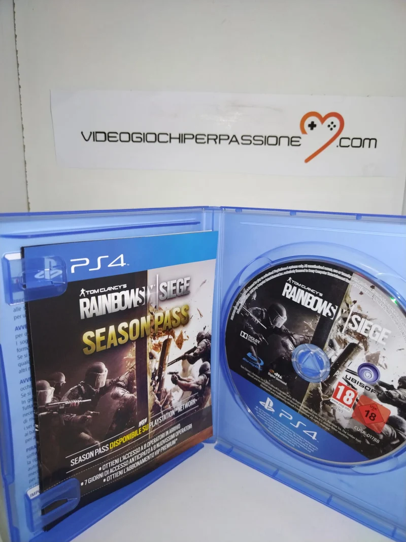 TOM CLANCY'S RAINBOW SIX SIEGE PS4 (usato)(versione italiana)