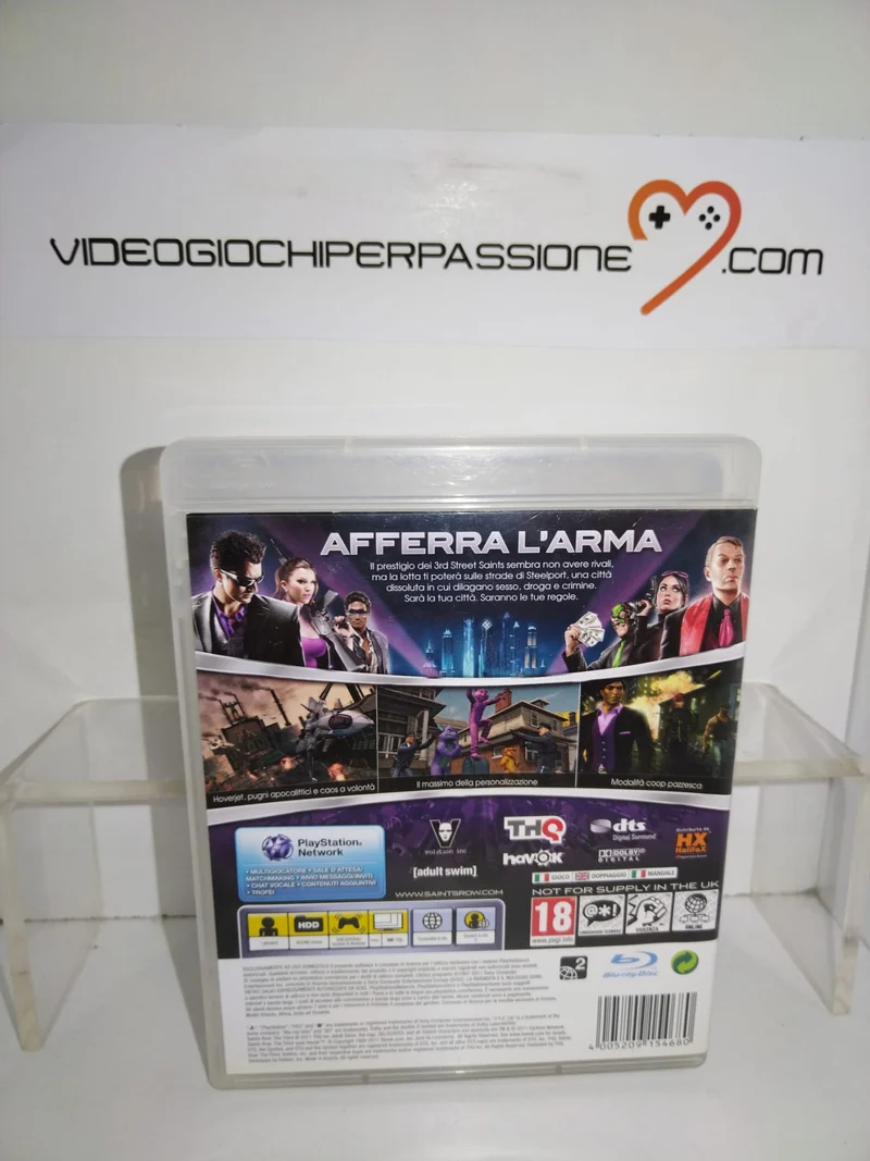 SAINTS ROW THE THIRD PS3 (usato garantito)(versione italiana)