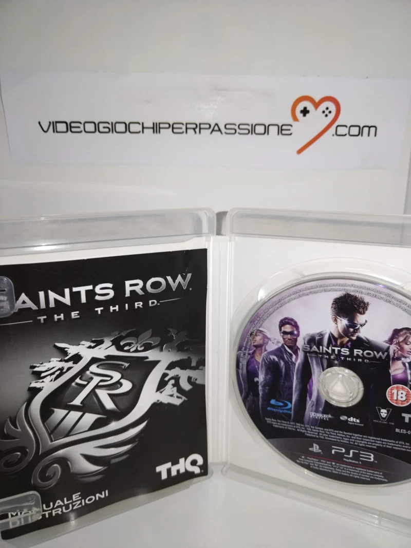 SAINTS ROW THE THIRD PS3 (usato garantito)(versione italiana)