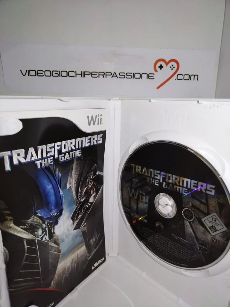 TRANSFORMERS THE GAME NINTENDO WII (usato garantito)(versione italiana)
