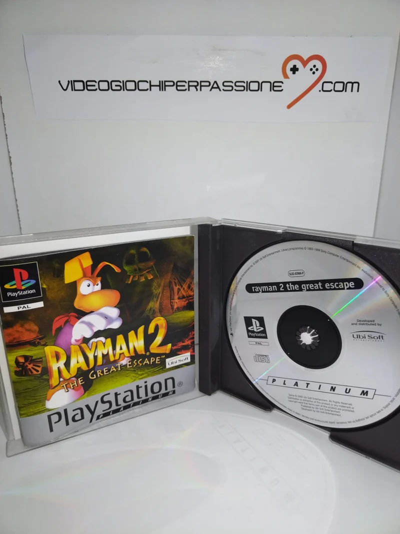 RAYMAN 2 THE GREAT ESCAPE PS1 (usato garantito)