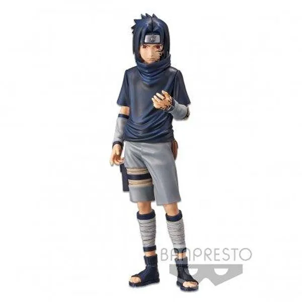 Sasuke Uchiha Young Naruto Shippuden Grandista Nero Banpresto Figure 28 cm