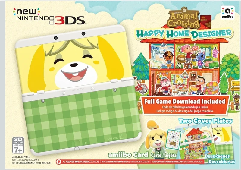 New Nintendo 3DS Animal Crossing: Happy Home Designer Edition - "NEW" 3DS Console
