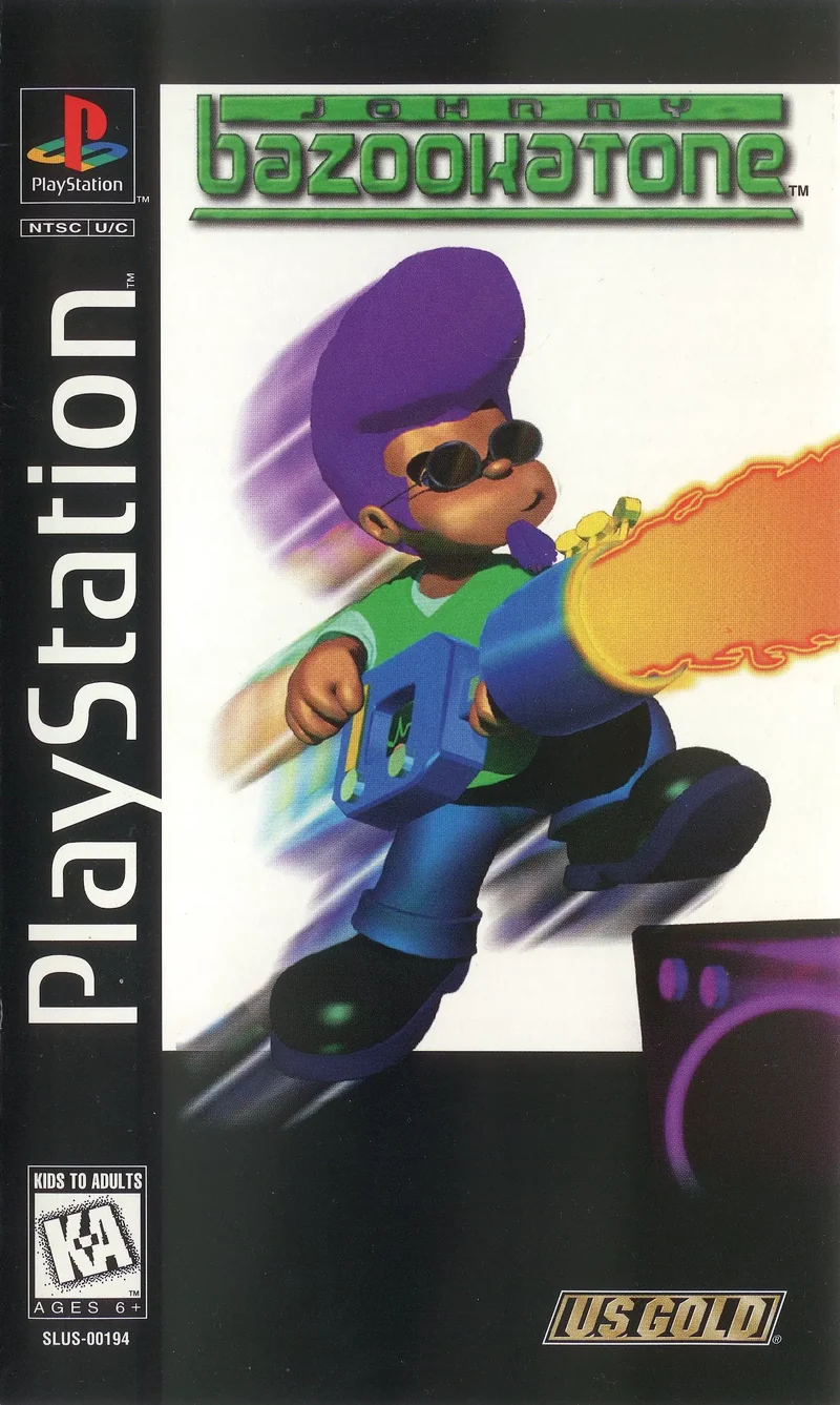 Johnny Bazookatone - Sony PlayStation 1 (PS1)