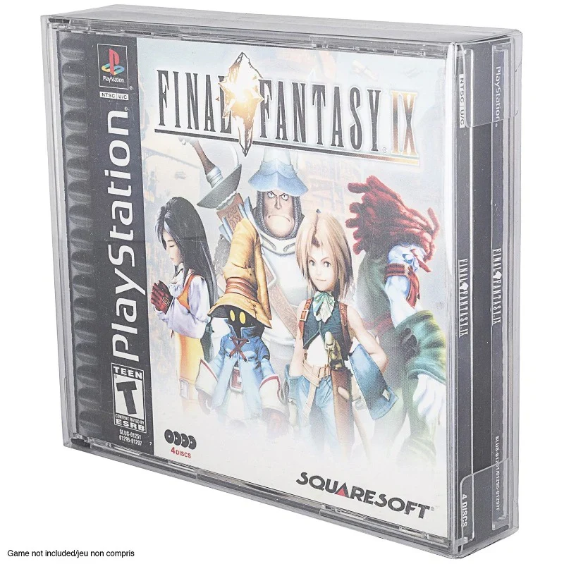 Plastic Protector For PlayStation One, Dreamcast Double Case