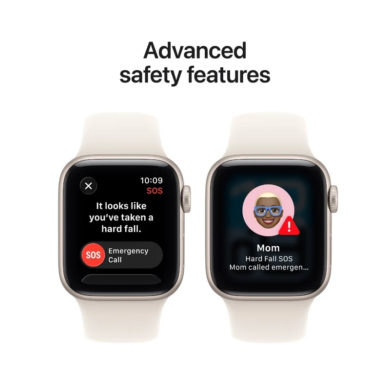 Apple Watch SE 3 GPS 40mm Starlight Aluminum, Starlight Sport Band - S/M
