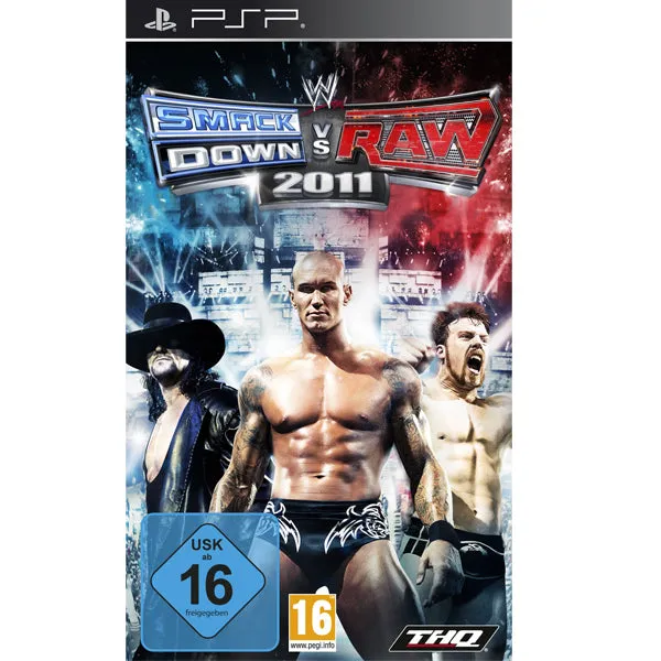 SmackDown Vs Raw 2011 PSP - Usato