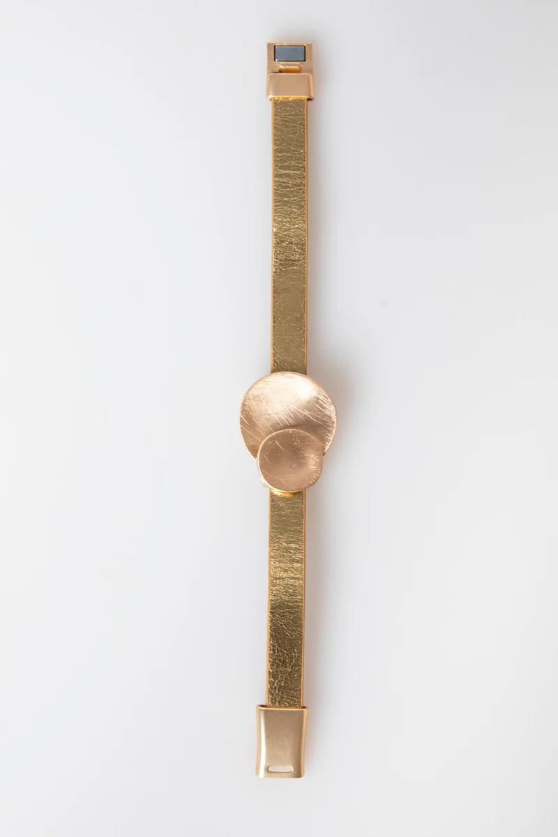 Bracciale con doppi cerchi