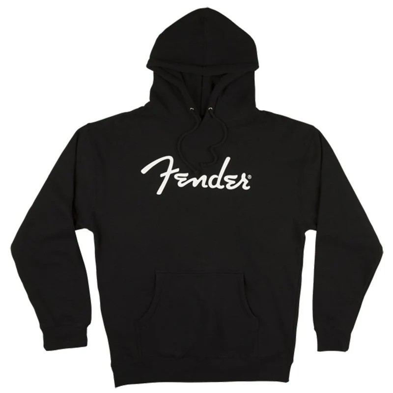 Fender Logo Hoodie (Black) Large