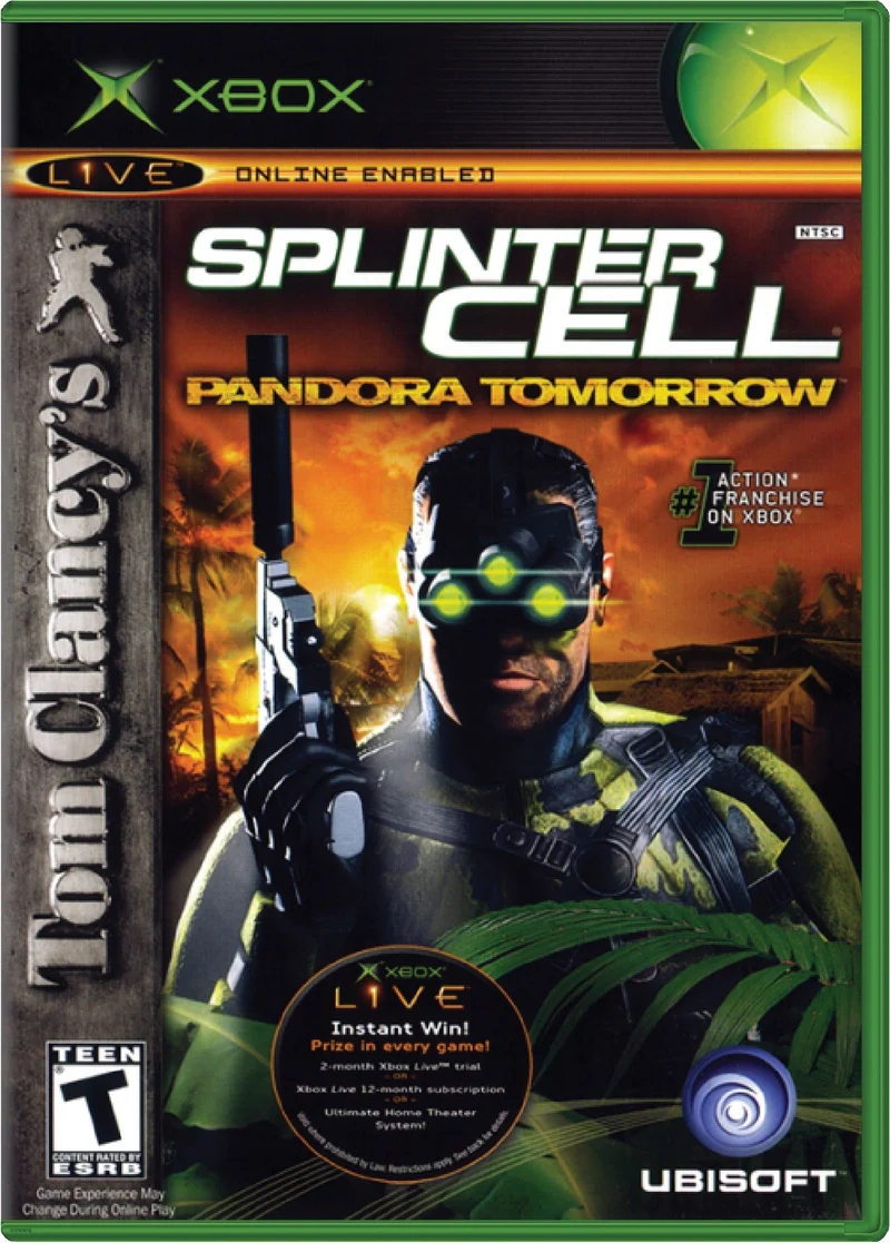 Splinter Cell Pandora Tomorrow - Microsoft Xbox