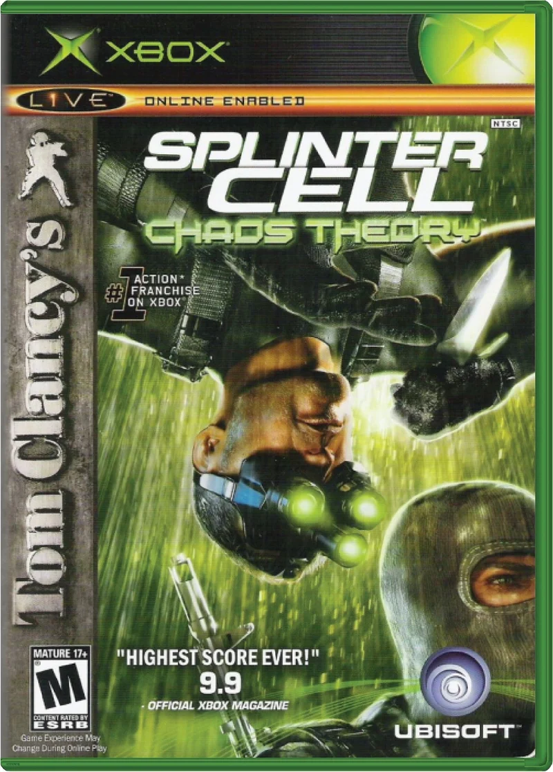 Splinter Cell Chaos Theory - Microsoft Xbox