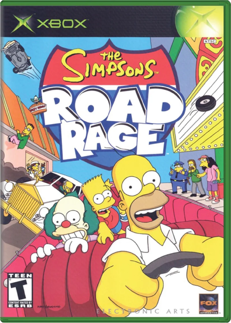 The Simpsons Road Rage - Microsoft Xbox