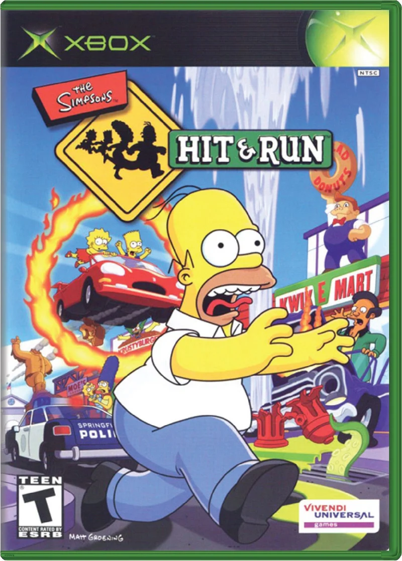 The Simpsons Hit and Run - Microsoft Xbox