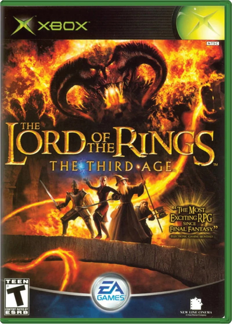The Lord of the Rings The Third Age - Microsoft Xbox