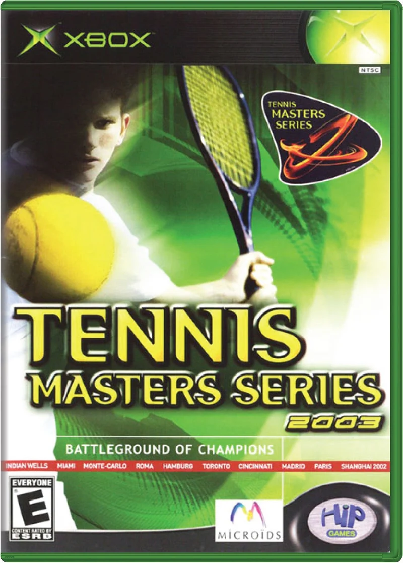 Tennis Masters Series 2003 - Microsoft Xbox