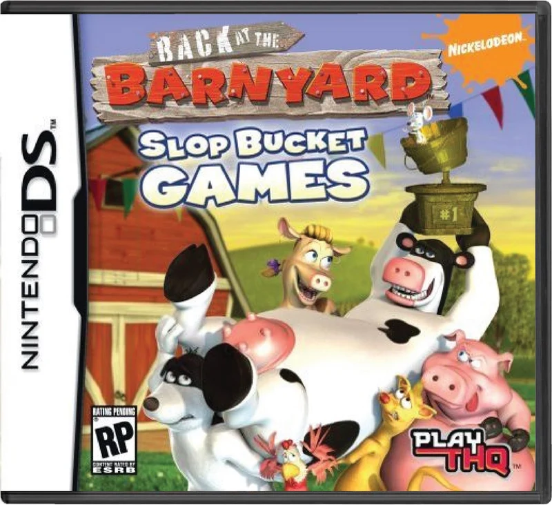 Back at the Barnyard Slop Bucket Games - Nintendo DS