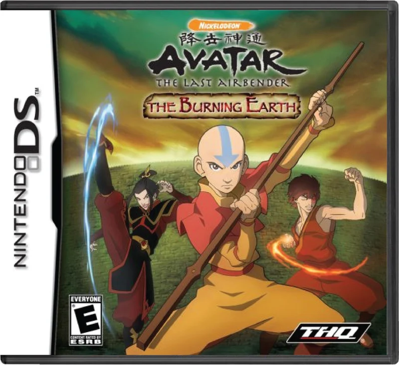 Avatar The Last Airbender The Burning Earth - Nintendo DS