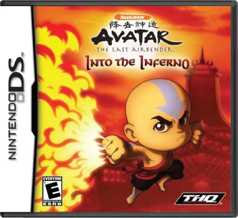 Avatar the Last Airbender Into the Inferno - Nintendo DS