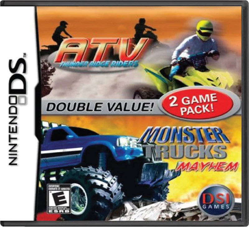 ATV Thunder Ridge Riders and Monster Truck Mayhem - Nintendo DS