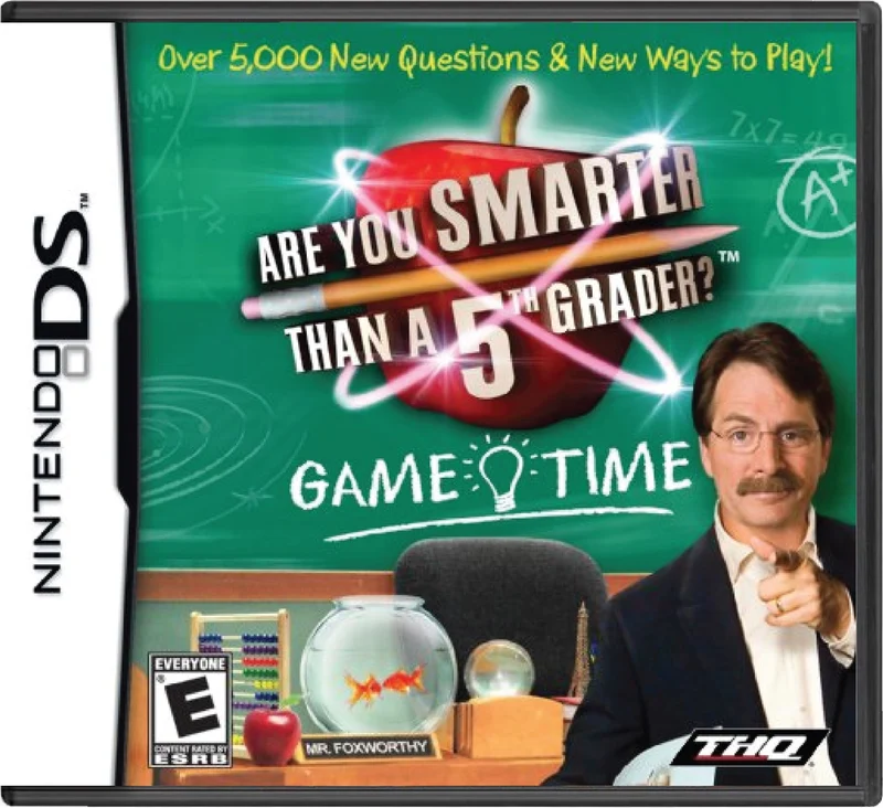 Are You Smarter Than A 5th Grader Game Time - Nintendo DS