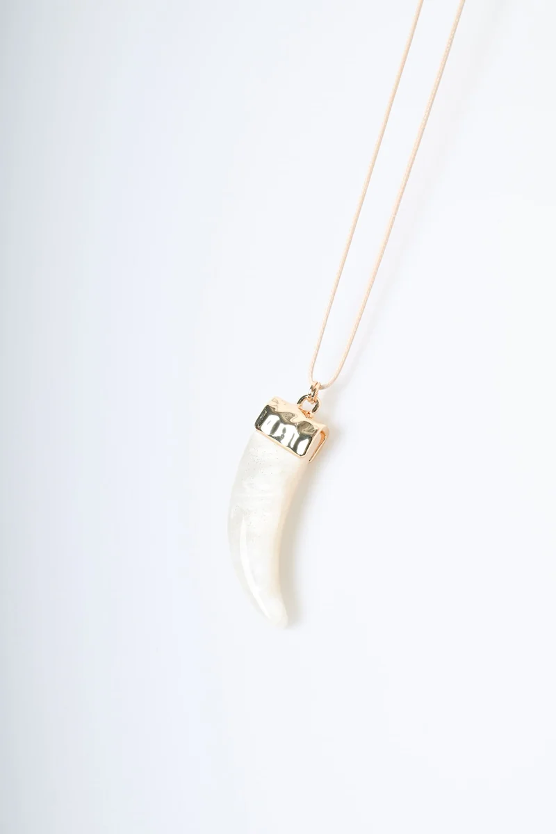 Collana con corno