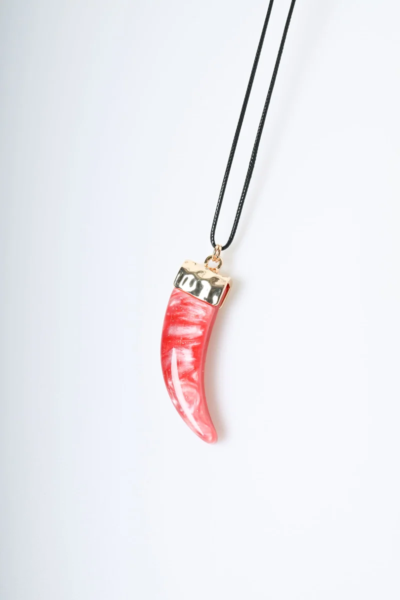 Collana con corno