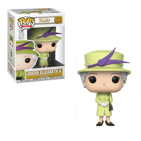 Funko Pop Queen Elizabeth II Green Suit 01
