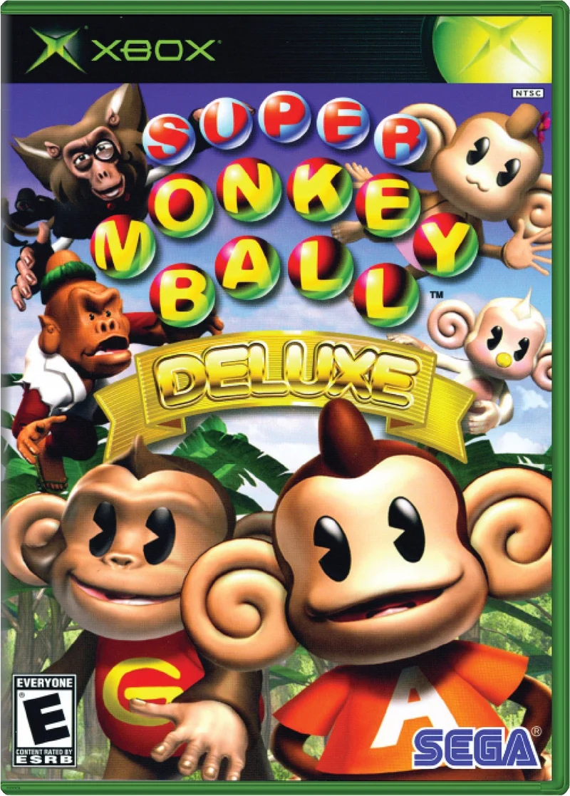 Super Monkey Ball Deluxe - Microsoft Xbox