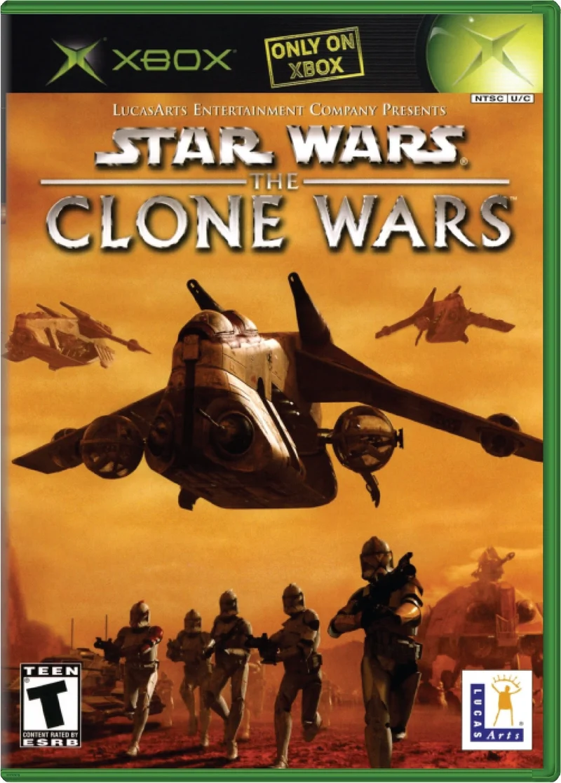 Star Wars Clone Wars - Microsoft Xbox