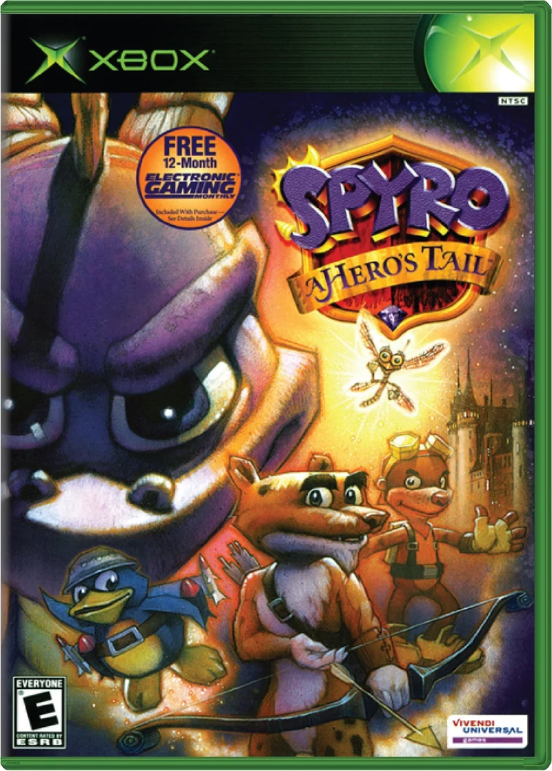 Spyro A Heros Tail - Microsoft Xbox