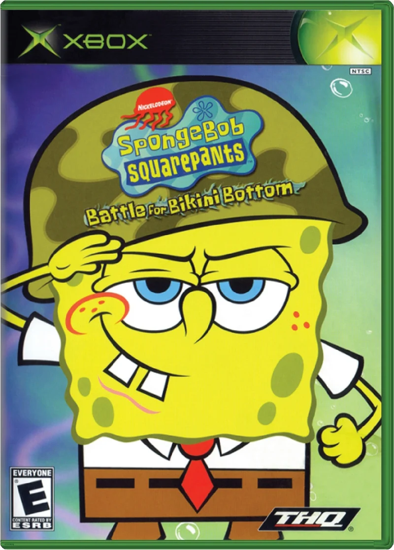 SpongeBob SquarePants Battle for Bikini Bottom - Microsoft Xbox