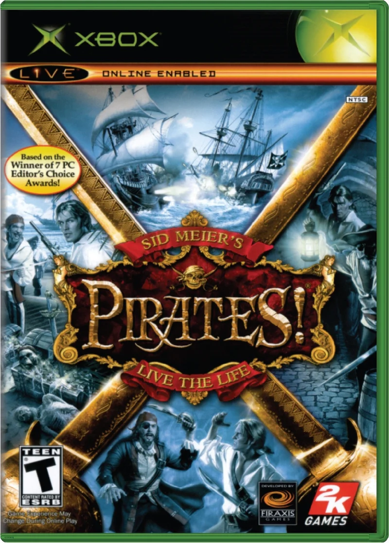 Sid Meiers Pirates Live the Life - Microsoft Xbox